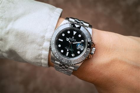 rolex gmt gray black|rolex gmt bruce wayne.